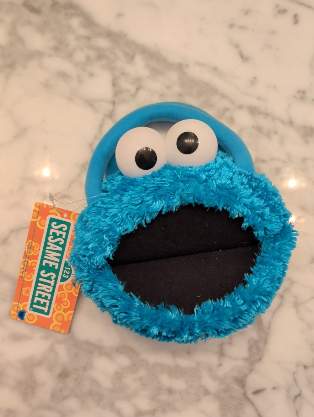 Y2K NWT Cookie Monster Sesame Street Purse